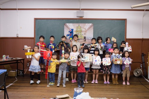 蔡國強「子どもダ・ヴィンチ」ワークショップ 10/11