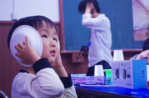 Cai Guo-Qiang “Children Da Vincis” Workshop, Sept. 20