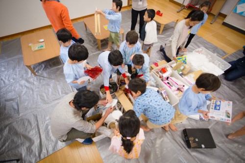 Cai Guo-Qiang “Children Da Vincis” Workshop, Nov. 18